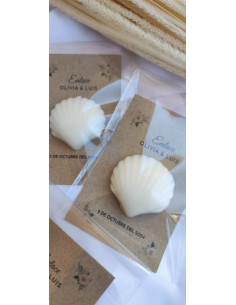 Velas wax melts concha 2