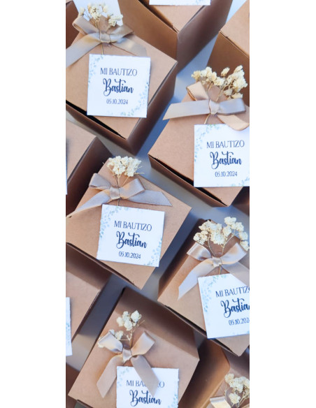 Vela Bubble mediana con caja