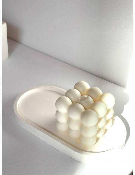 Vela Bubble mediana con caja