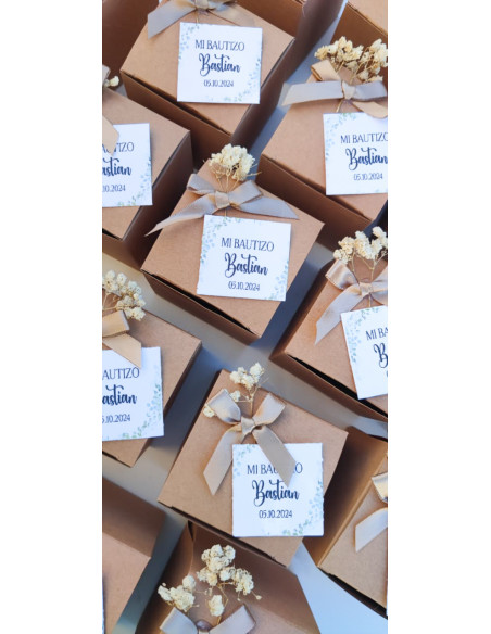 Vela Bubble mediana con caja