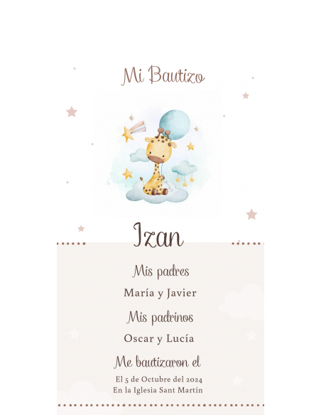 Piruletas Velas Margaritas con recordatorio