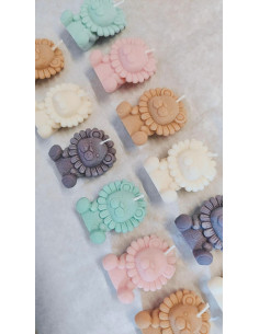 Velas León sin decoración