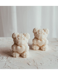 Velas Ositos con corazón 2