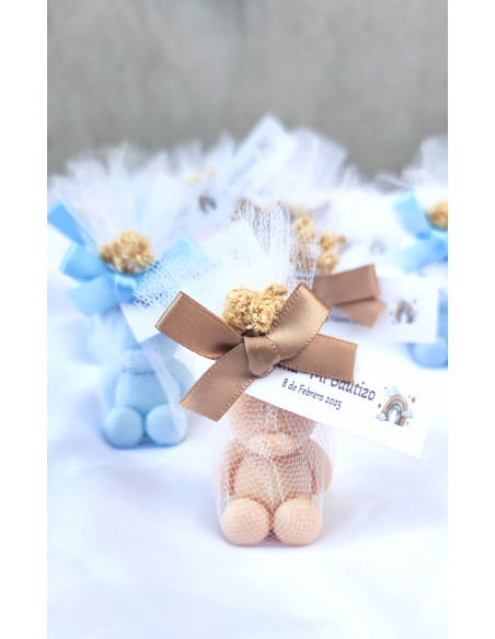 Velas Ositos con Tul