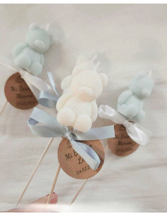 Velas Ositos en Piruleta