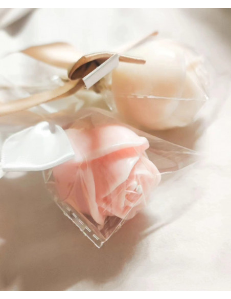 Velas de Rosa con Palo