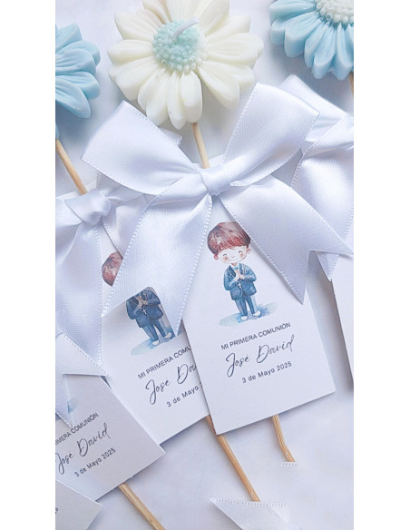 Piruletas Margaritas con Recordatorio