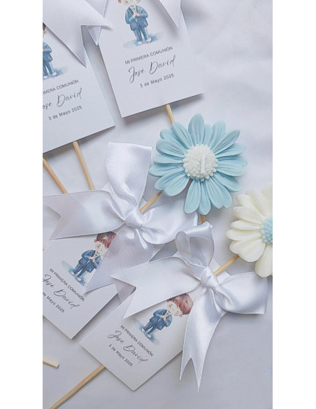 Piruletas Margaritas con Recordatorio